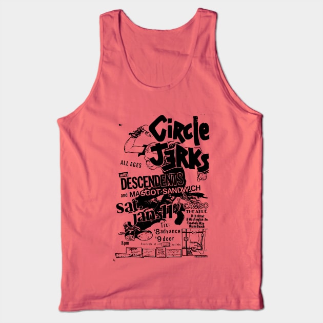 Circle Jerks Tank Top by MindsparkCreative